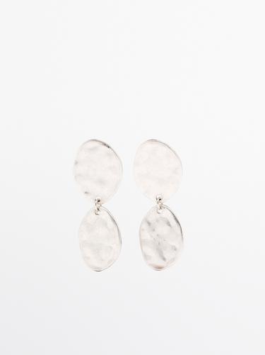 Zara Coin earrings - Silver