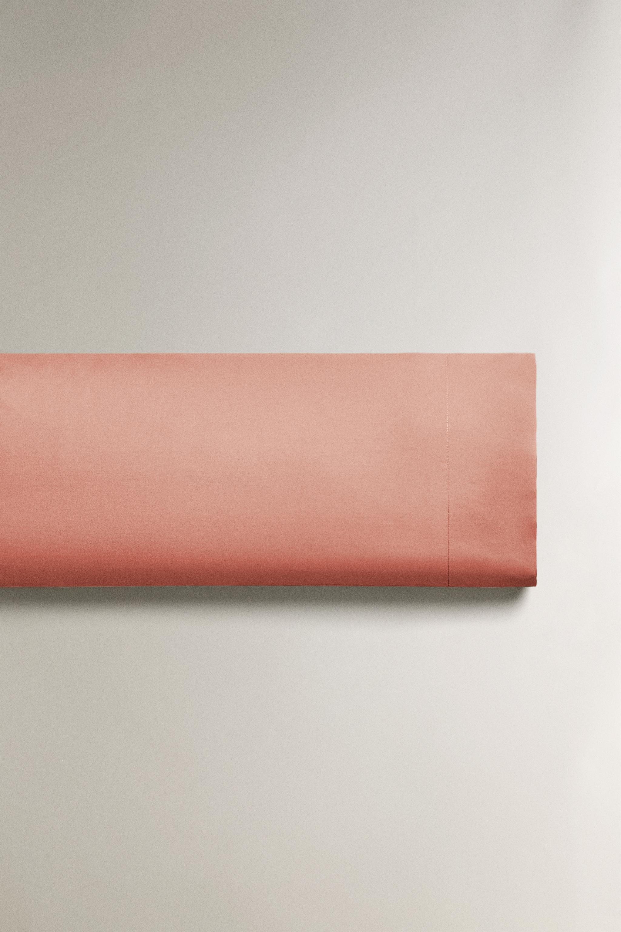 PERCALE COTTON PILLOWCASE ( THREAD COUNT