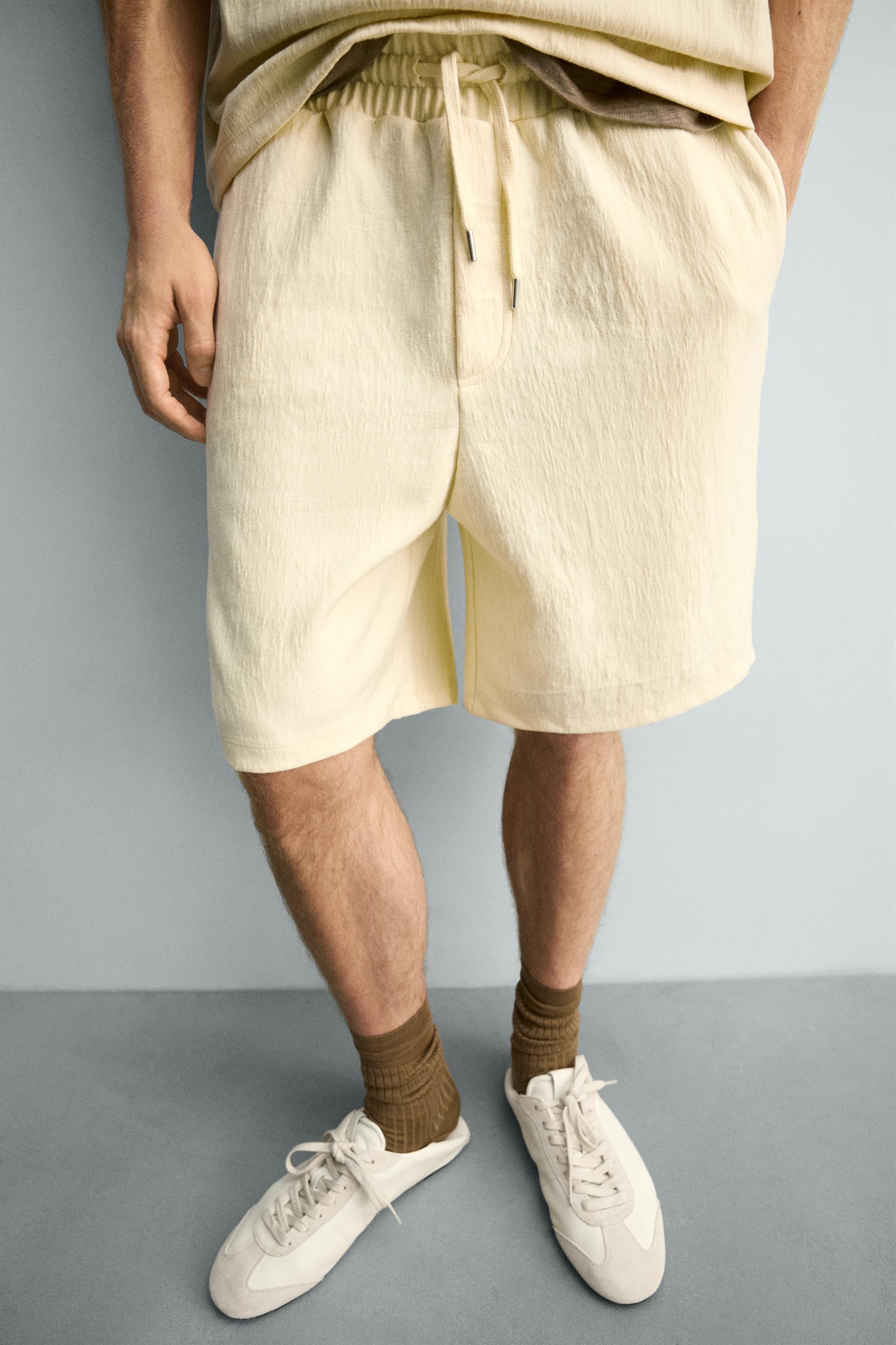 BERMUDA JOGGER STRUCTURÉ