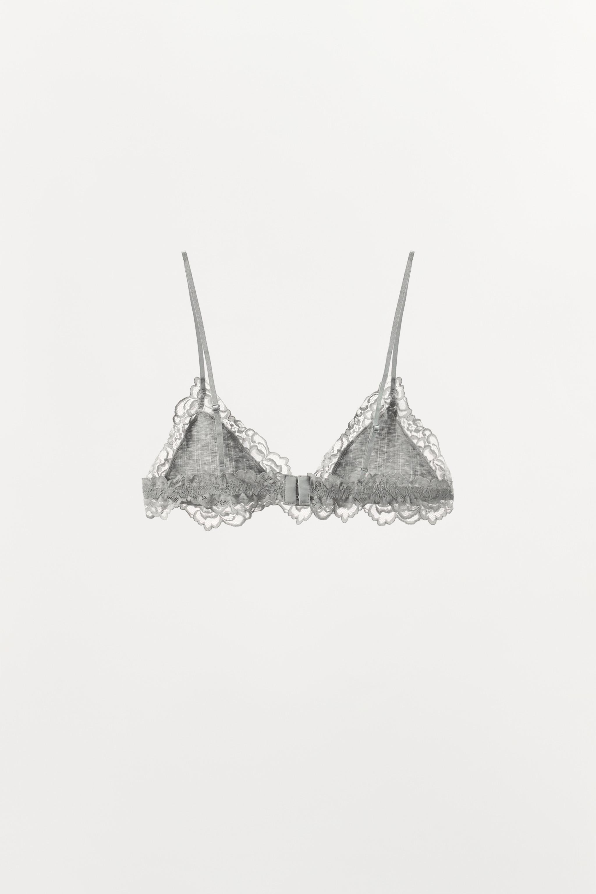 BRALETTE POINTELLE AVEC DENTELLE