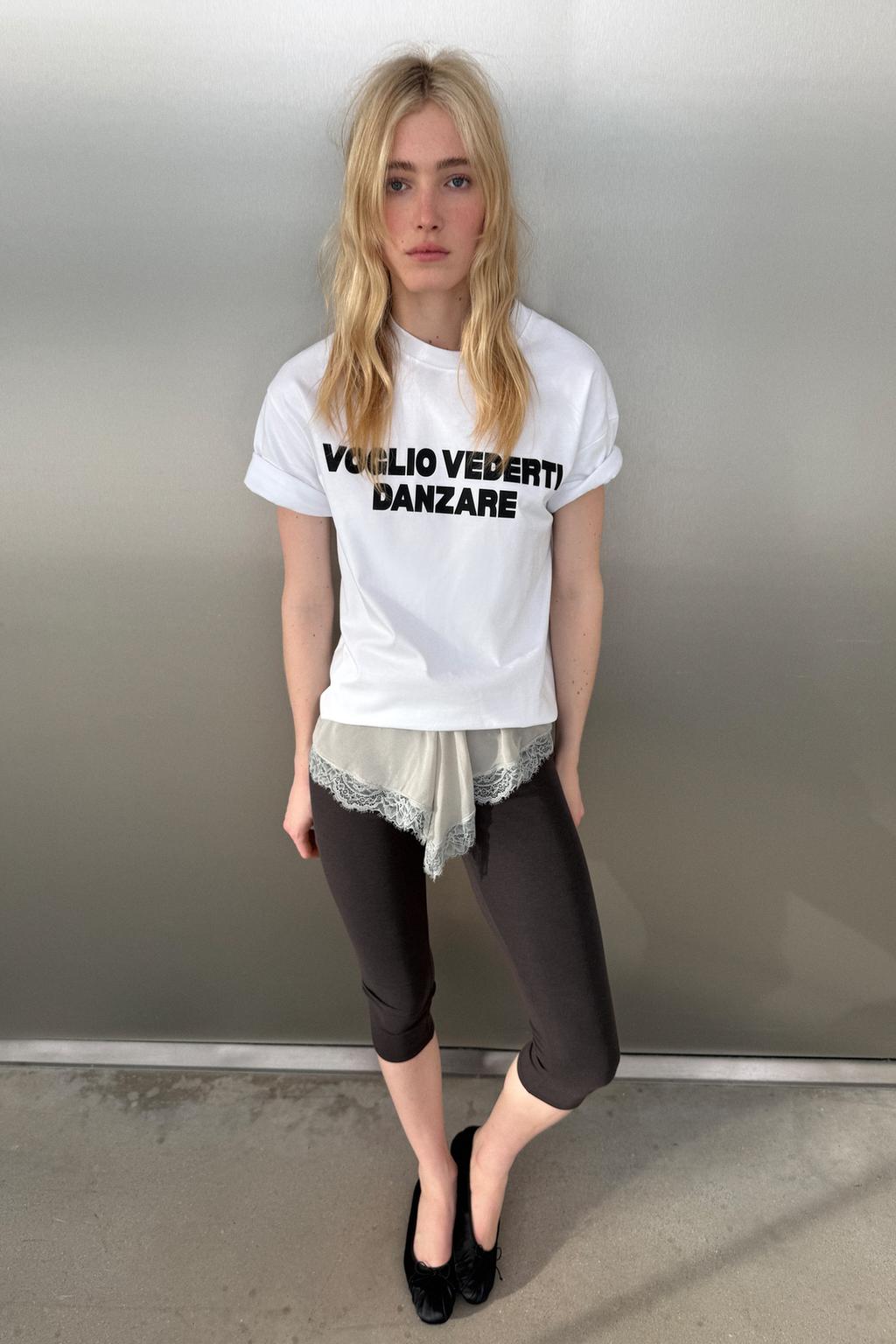 FRONT TEXT T-SHIRT