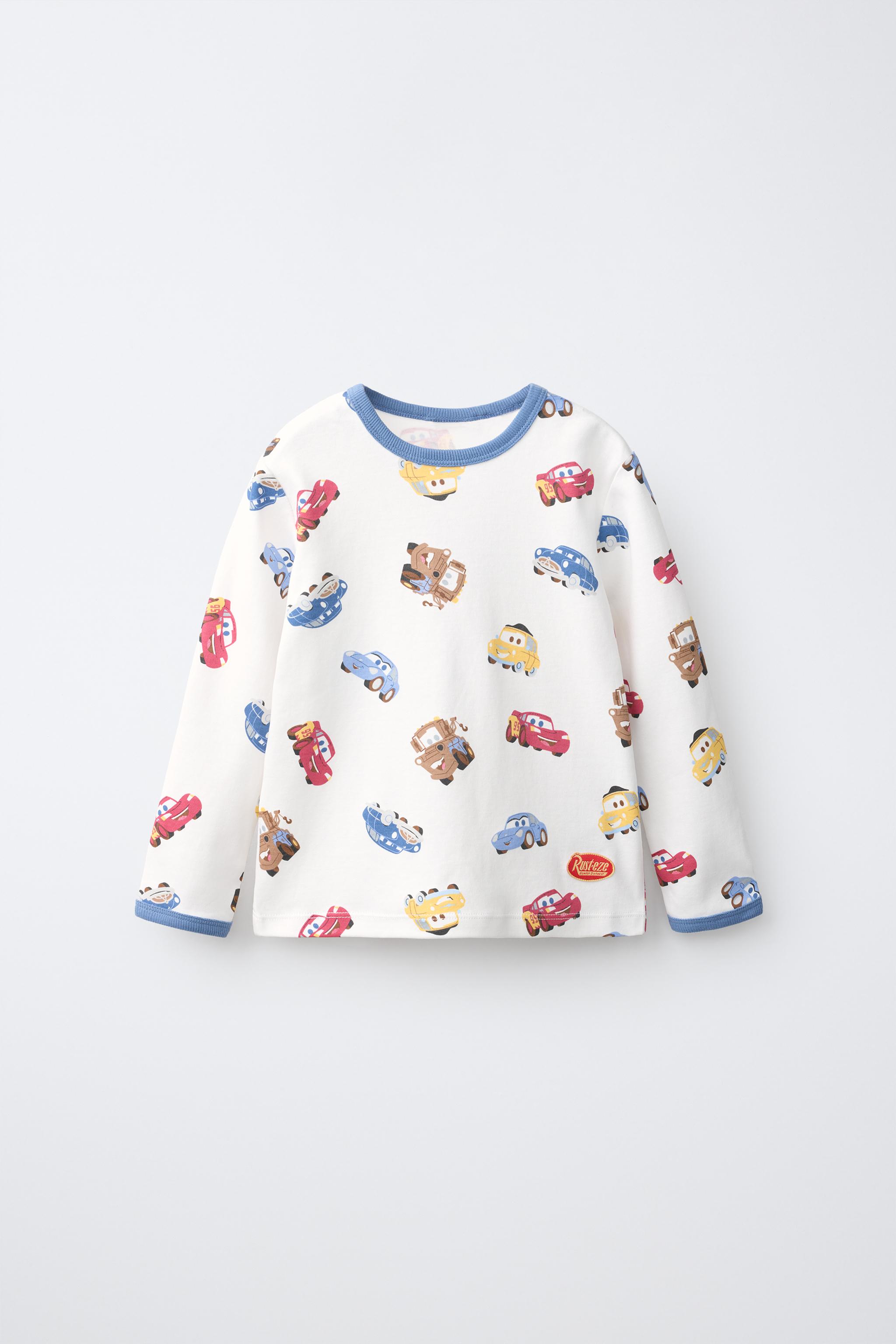2-6 YEARS/ CARS © DISNEY PRINTED PYJAMAS — White
