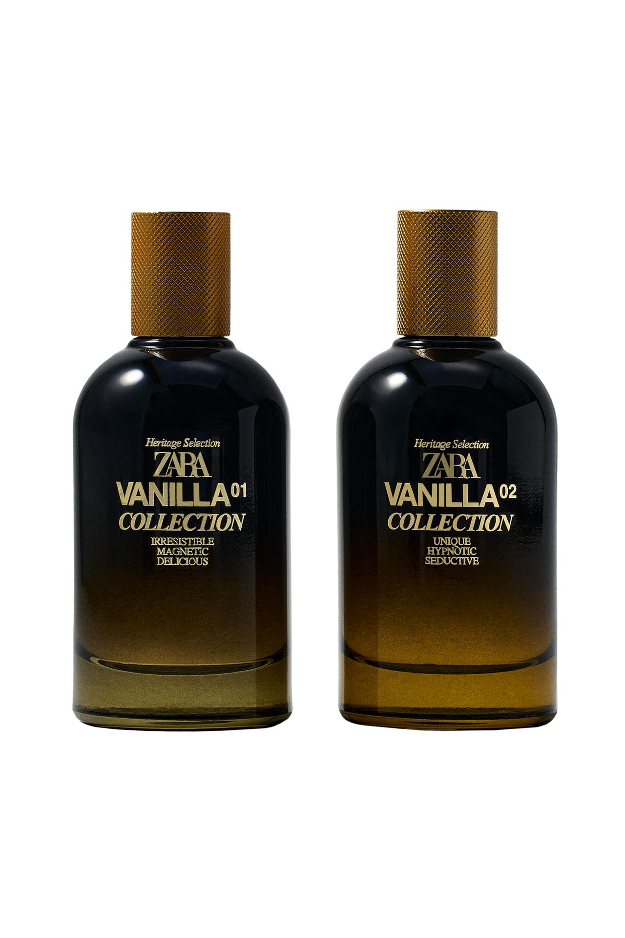 VANILLA COLLECTION 01 + 02: IRRESISTIBLE/MAGNETIC/DELICIOUS + UNIQUE/HYPNOTIC/SEDUCTIVE EDP, 2X100 МЛ