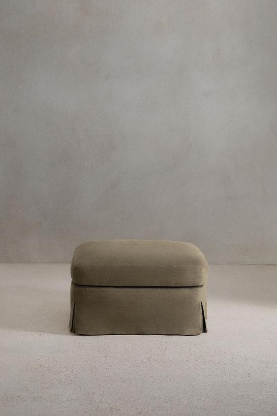 FOOTSTOOL 01 - Grey by Zara - Image 0