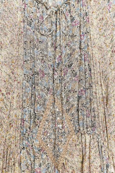 ZW COLLECTION METALLIC THREAD DRESS - 333 by Zara - Image 7