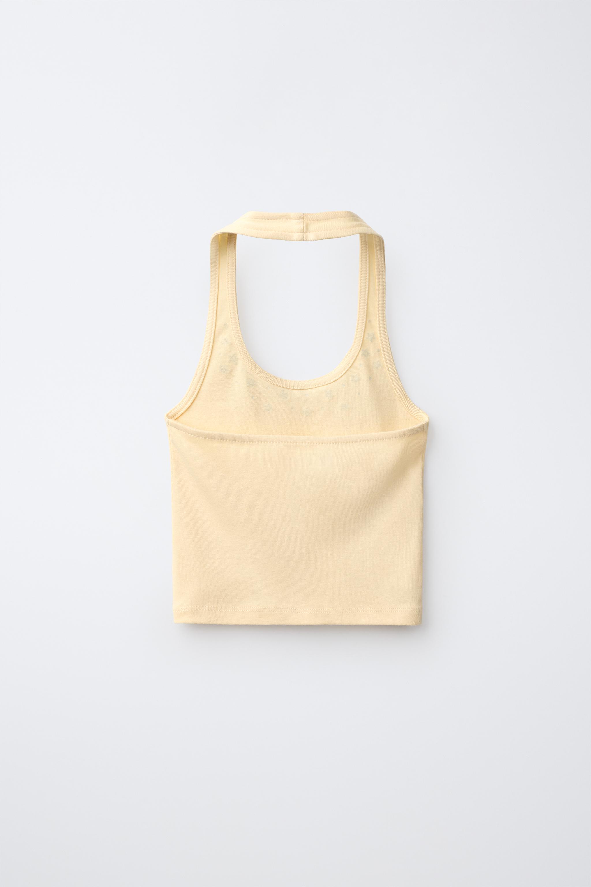 Детские топы Zara STAR HALTER TOP — фото 3