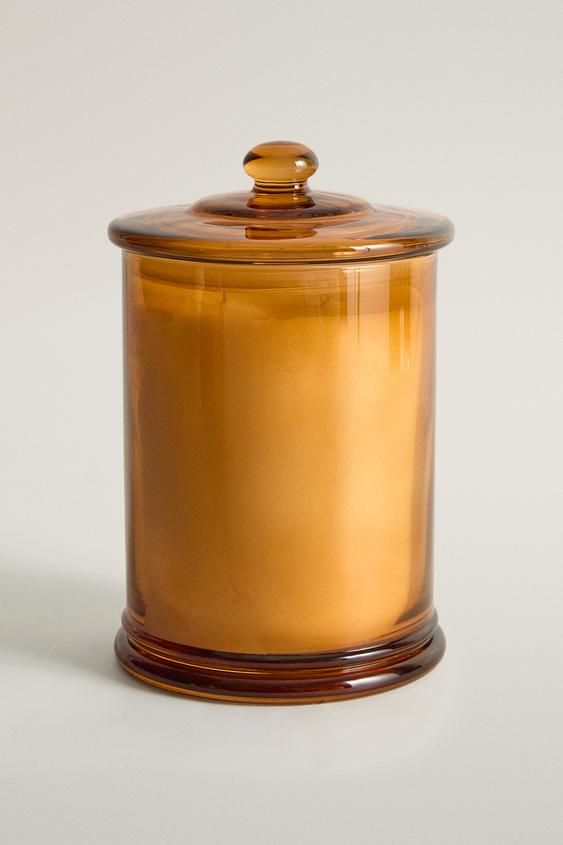 (1 KG) SCENTED CANDLE CARAMEL POPCORN - Tortoiseshell by Zara - Image 0
