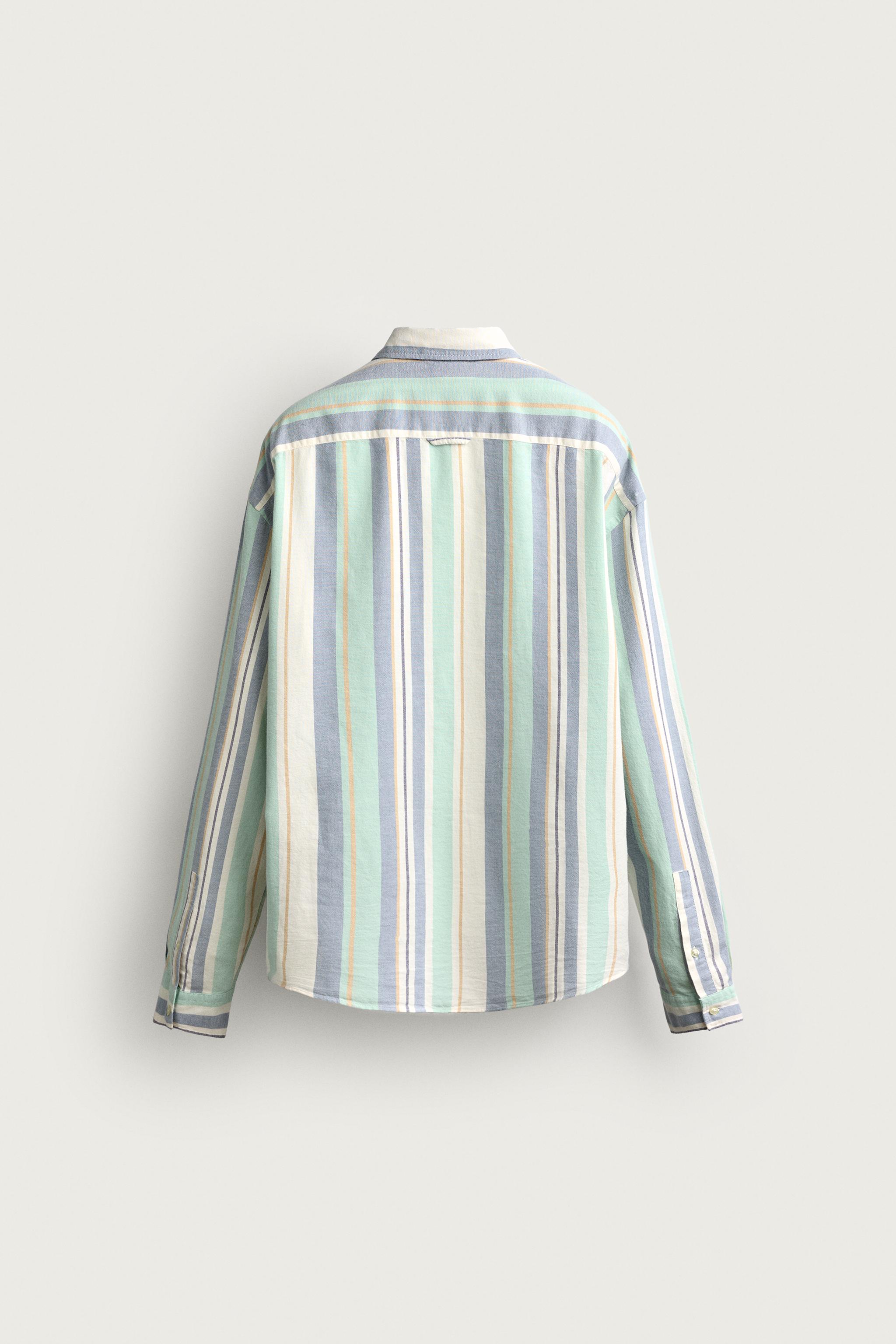 CHEMISE OXFORD À RAYURES FRUIT OF THE LOOM™