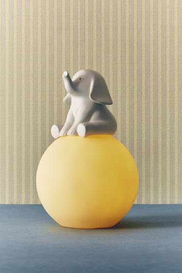 USB ELEPHANT NIGHT LIGHT - Grey by Zara