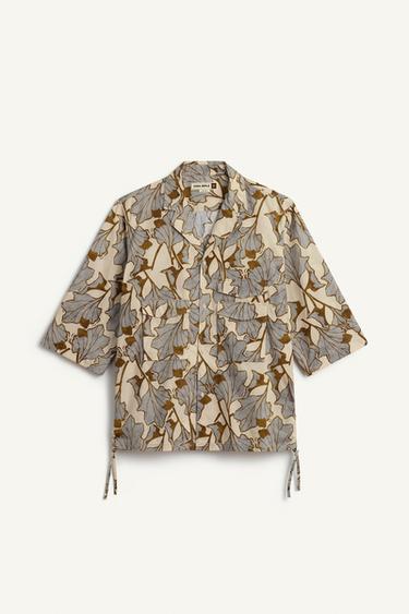 FLOWERS SHIRT - Printed by Zara