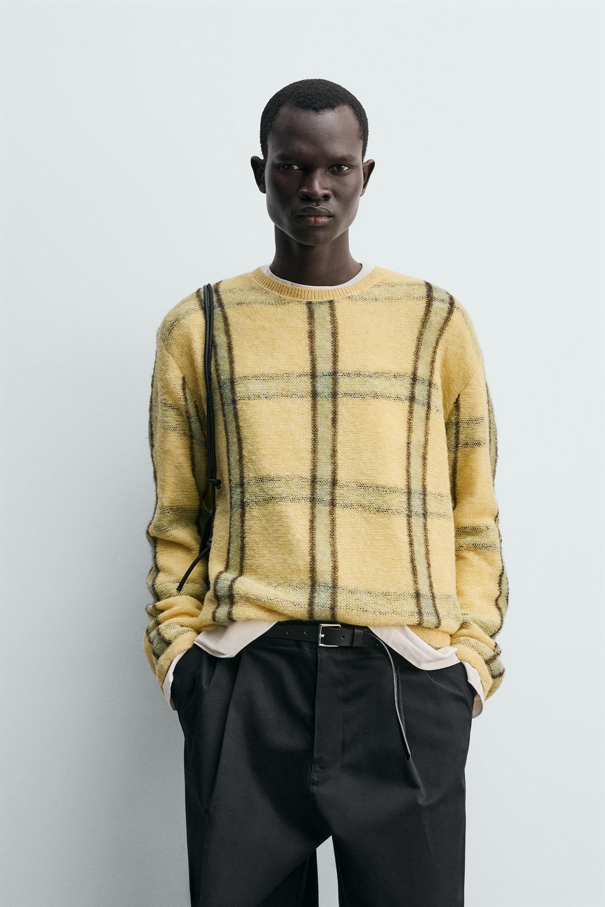 PULL EN JACQUARD RELAXED FIT À RAYURES