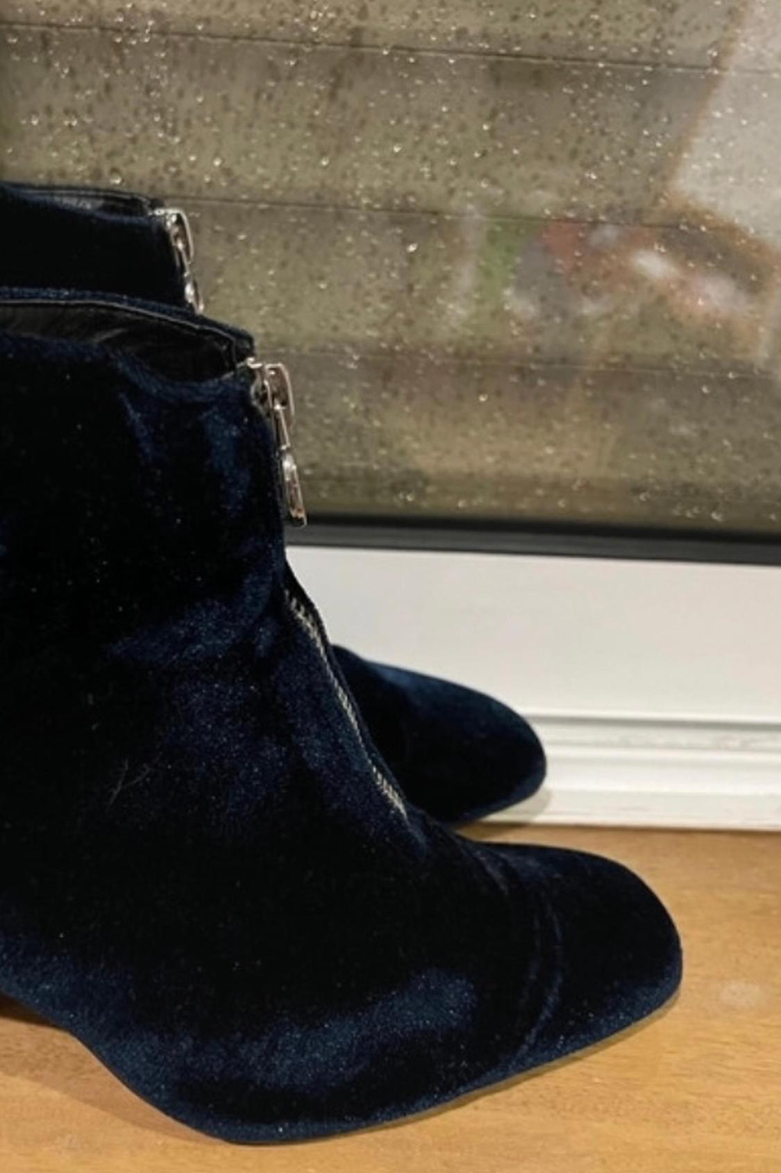 CHUNKY HIGH HEEL ANKLE BOOTS WITH ZIP - Image 2