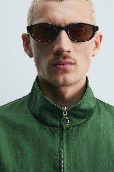 BLOUSON COURT TECHNIQUE - Vert de Zara - Image 4