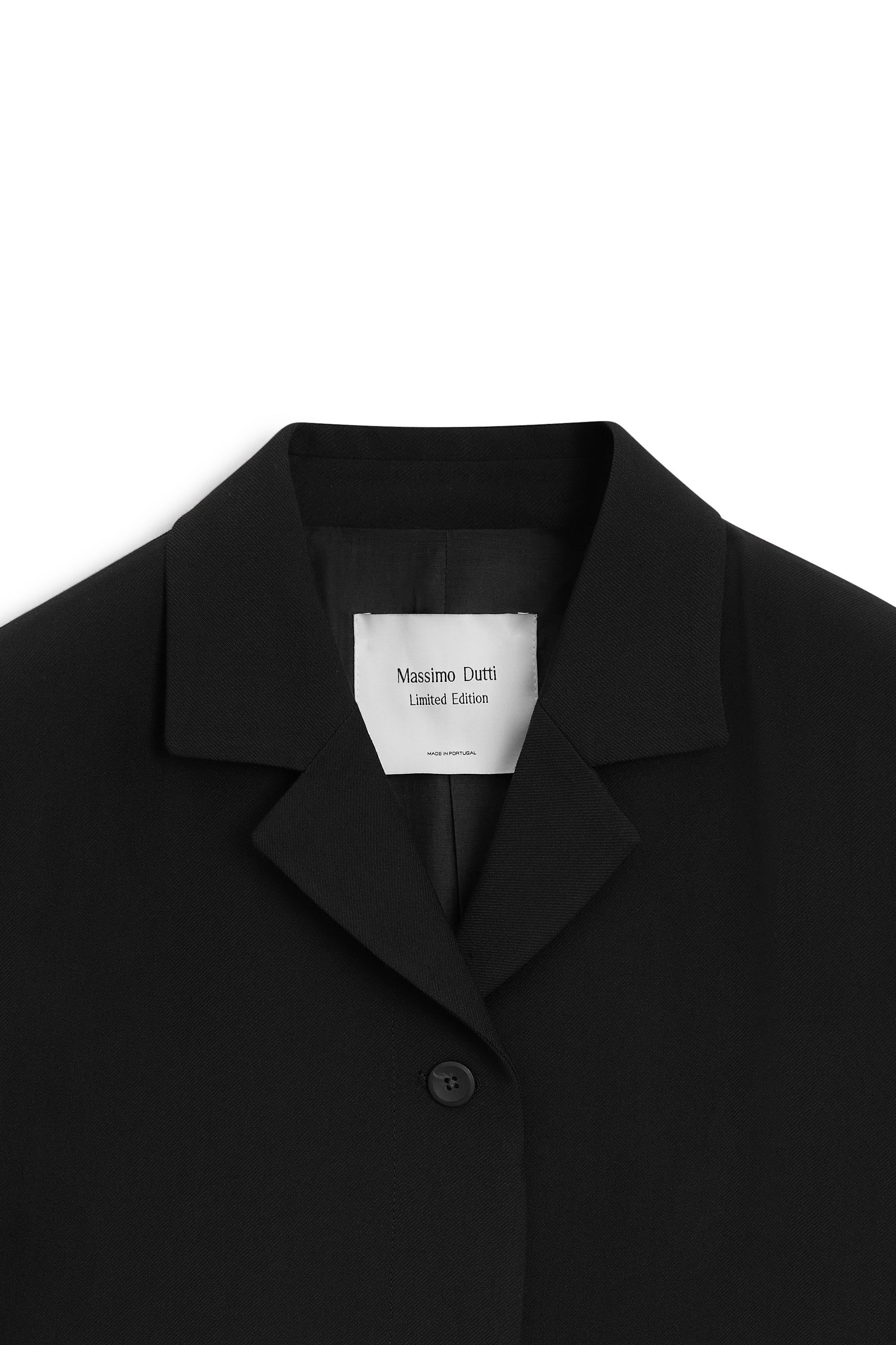 Cropped wool blazer - LIMITED EDITION