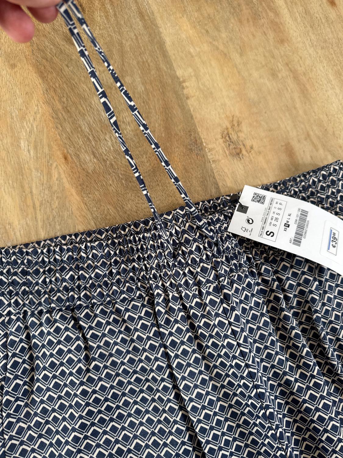 GEOMETRIC PRINT TROUSERS - Image 3