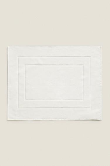 ANTYPOŚLIZGOWY DYWANIK ŁAZIENKOWY Z BAWEŁNY - Kość słoniowa Zara