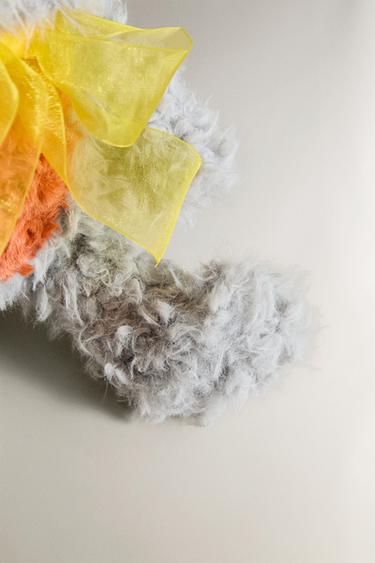 KIDS' X THE ANIMALS OBSERVATORY CAT SOFT TOY - Grey by Zara - Image 3