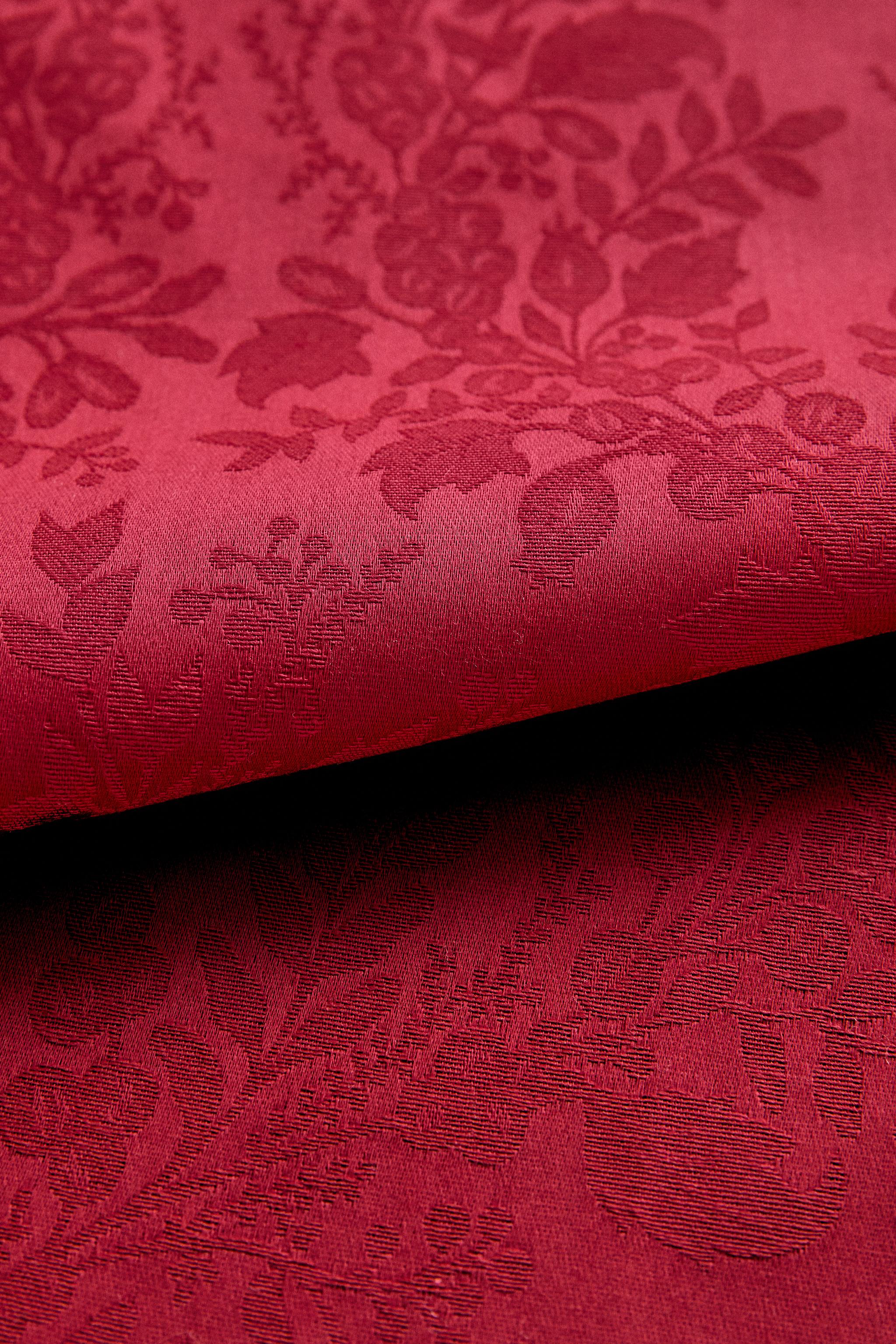 SERVIETTES DE TABLE COTON JACQUARD NOËL (LOT 2)