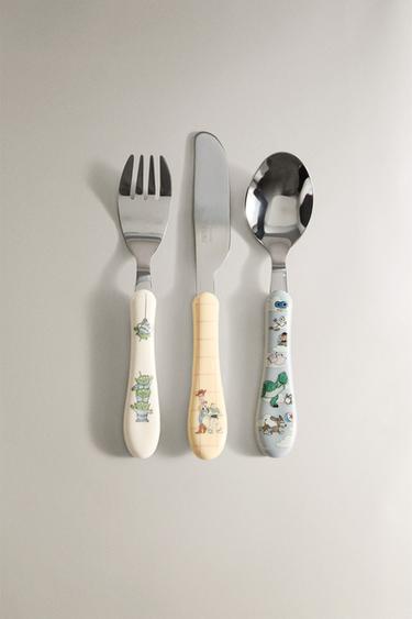 CHILDREN'S TOY STORY ©DISNEY/PIXAR CUTLERY SET (SET OF 3) - Multicoloured by Zara
