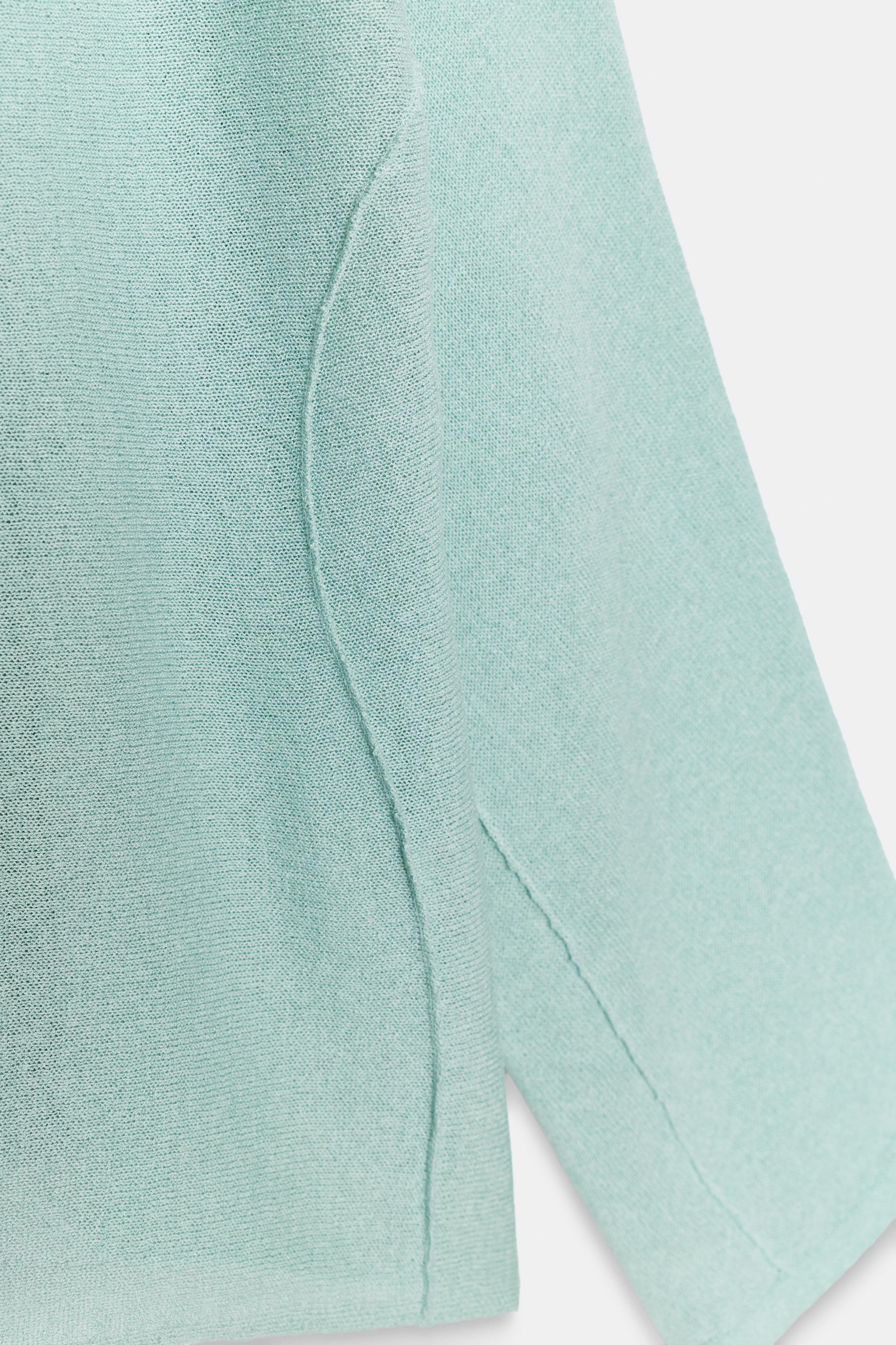 KNIT JUMPER WITH SLIT SLEEVES