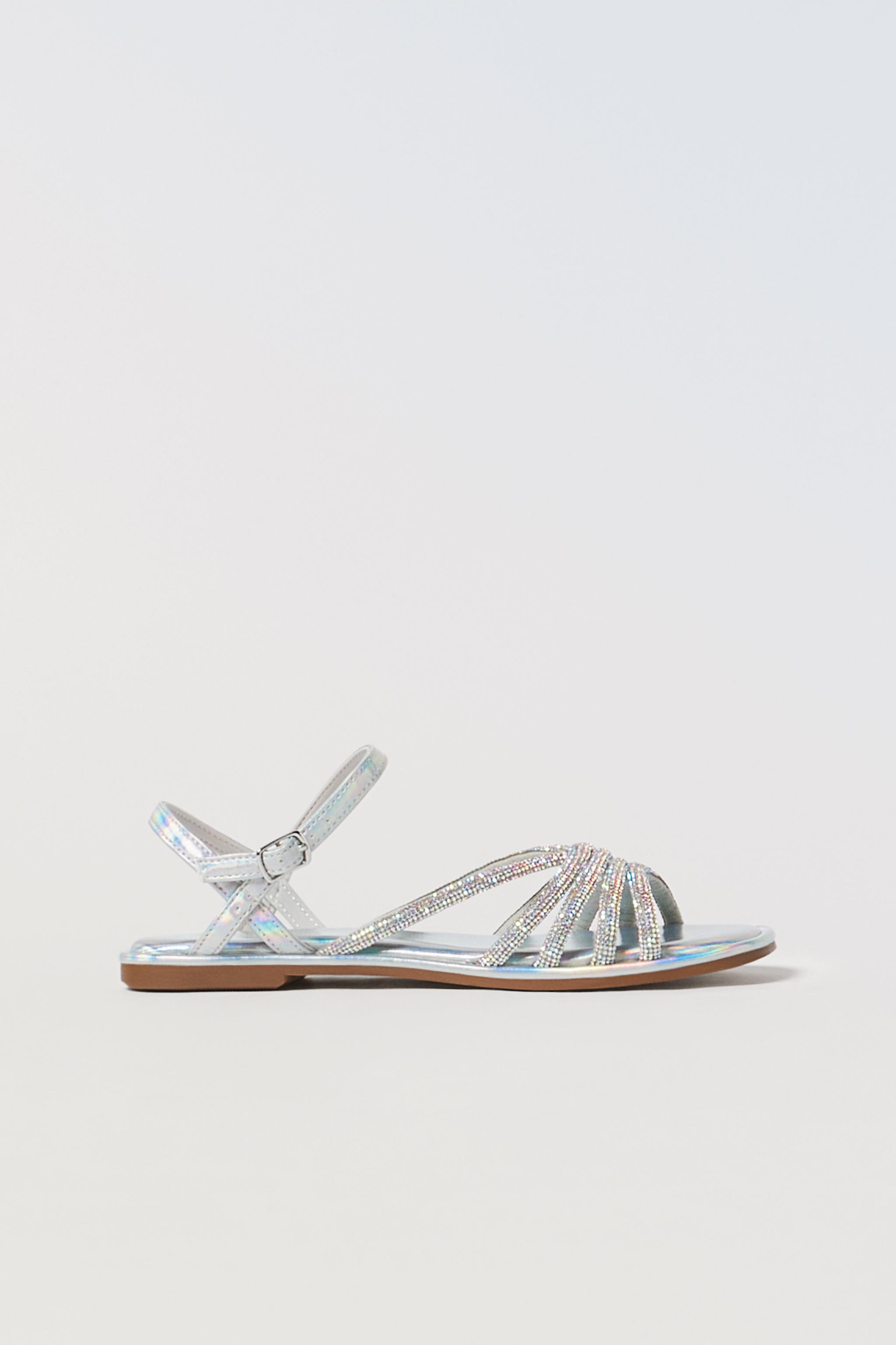 Zara diamante sale sandals