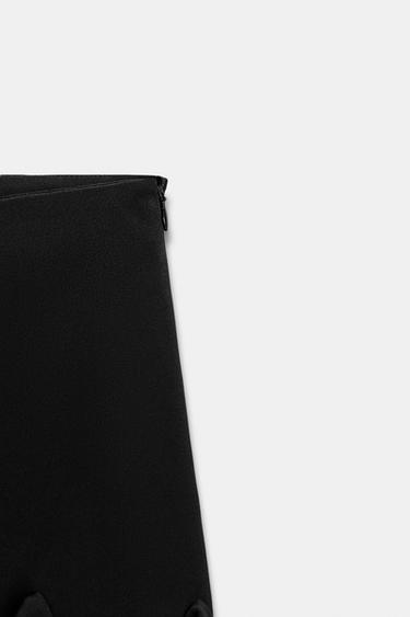 JUPE ASYMÉTRIQUE ZW COLLECTION - Noir de Zara - Image 9