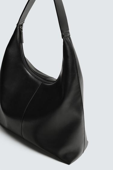 PLAIN TOTE BAG - Black by Zara - Image 4