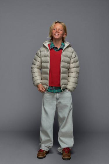 Zara ULTRALIGHT WATER REPELLENT JACKET - Ice