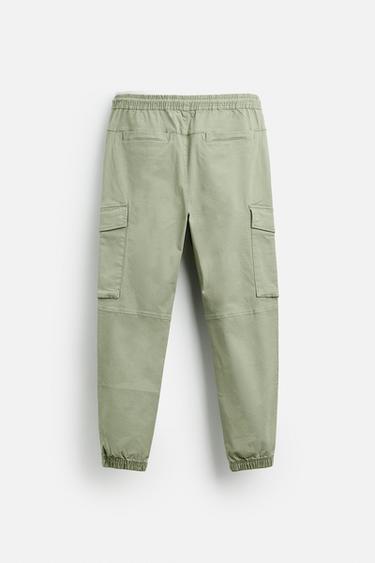 CARGOHOSE - Helles Khaki von Zara