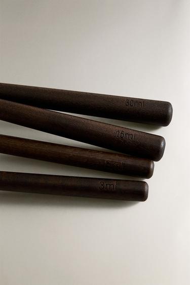 LOT CUILLÈRES DOSEUSES CUISINE (LOT DE 4) - Marron de Zara - Image 2