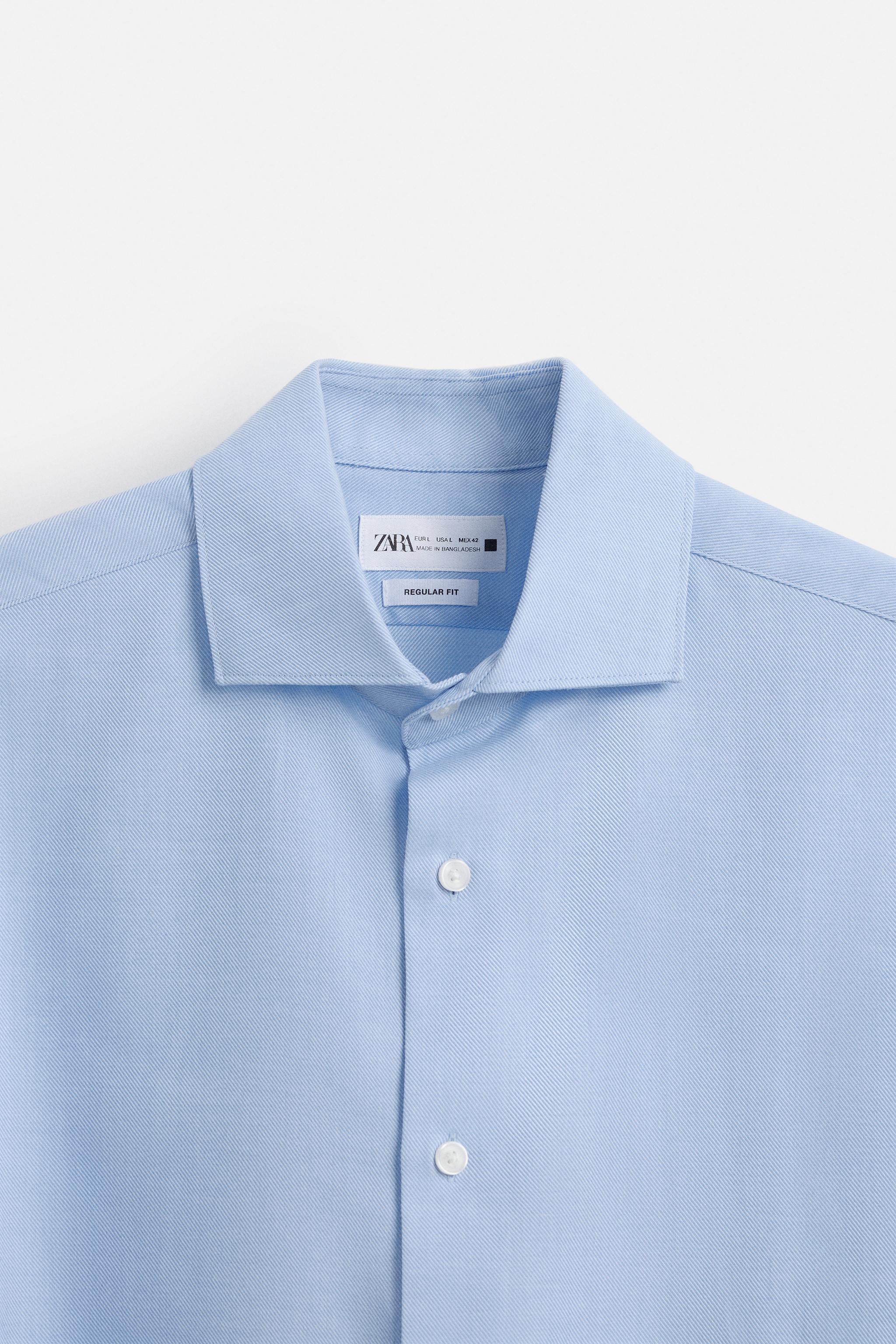 EASY CARE TEXTURED SHIRT - White | ZARA United States