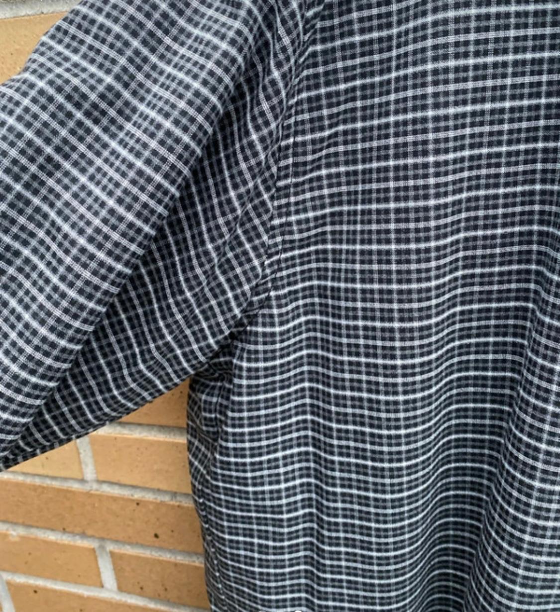 REVERSIBLE CHECK OVERSHIRT - Image 5