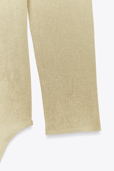 MULTI-POSITION KNIT TOP - TYEAMARILLO by Zara - Image 3