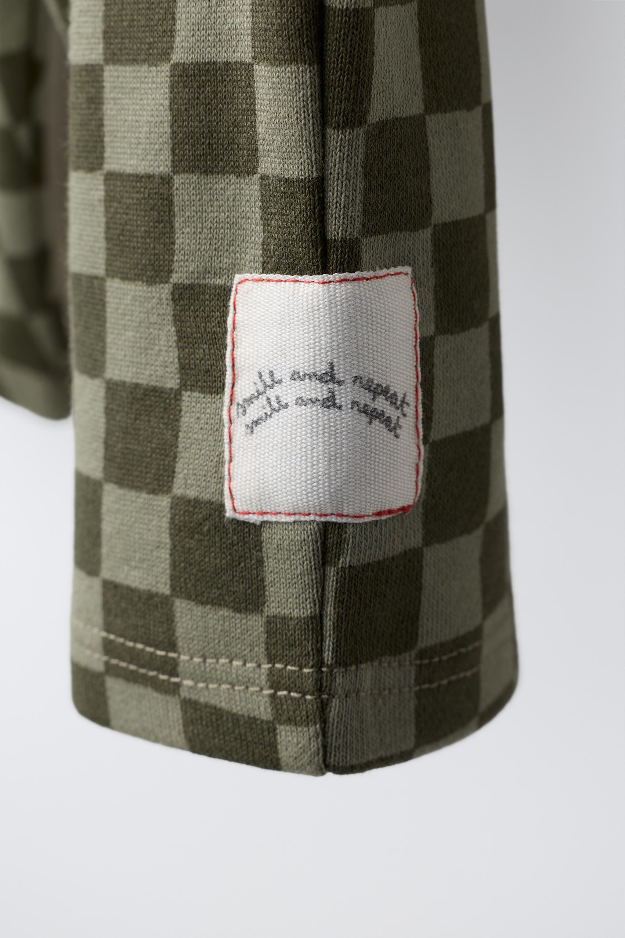 CHECKERBOARD FLEECE PANTS