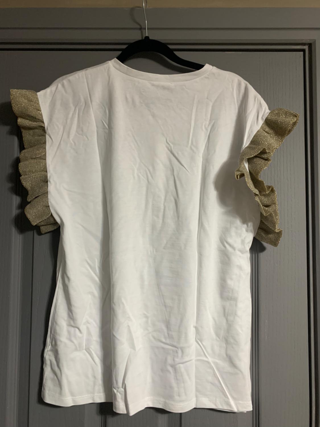 T-SHIRT EMBELLISHED WITH RHINESTONES - Image 3