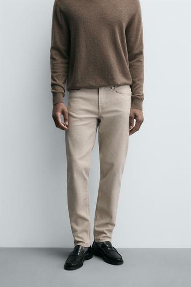 JEANS SLIM FIT - Crudo de Zara