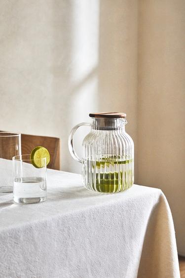 BOROSILICATE GLASS JUG WITH FILTER -  by Zara - Image 5