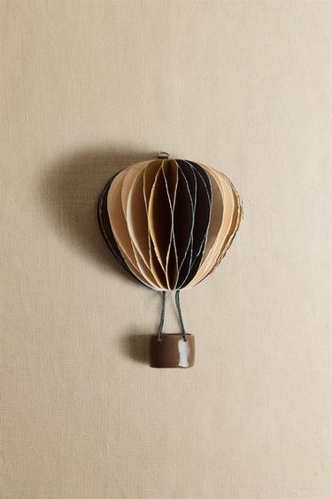 COLOURED PAPER WALL BALLOON (12 CM) - Multicoloured by Zara