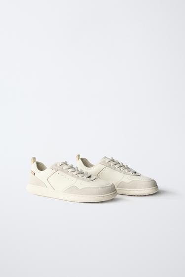 BAMBA PIEL BAREFOOT - Blanco Crudo de Zara