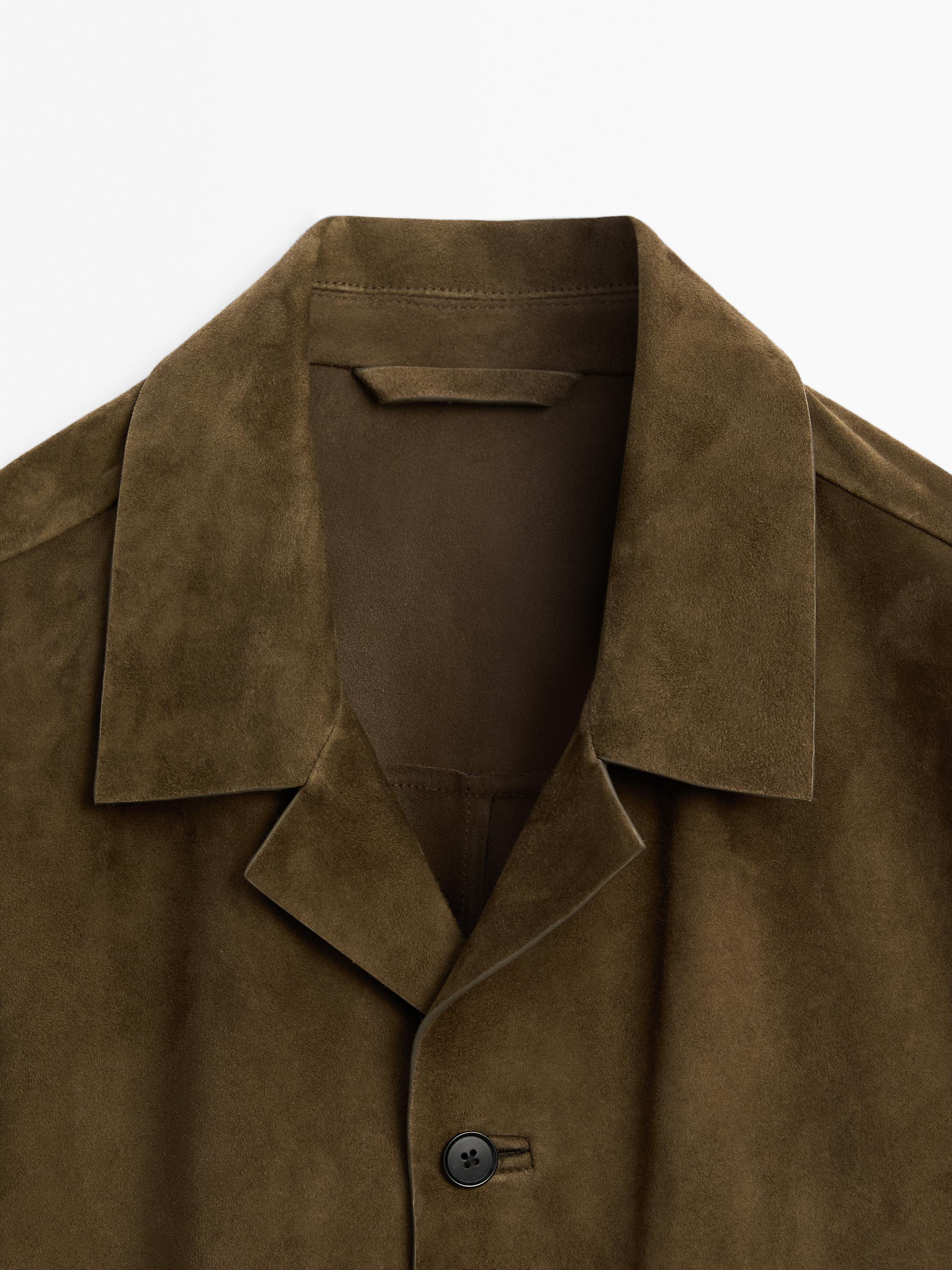 Lightweight short suede leather jacket - Limited Edition