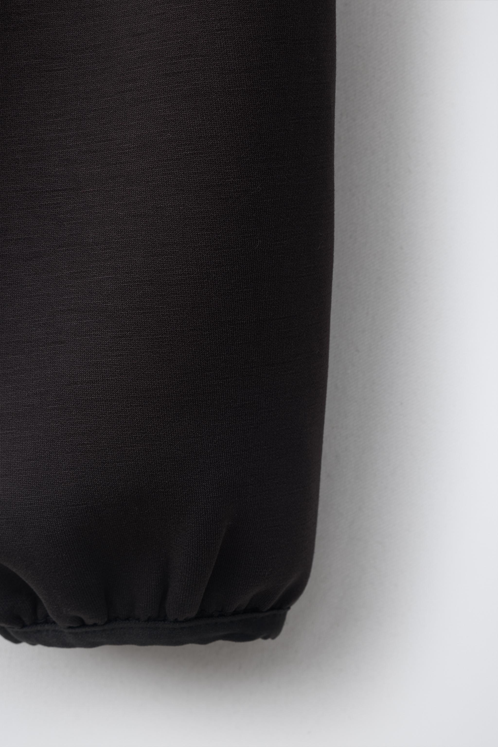 Детские брюки Zara INTERLOCK FLEECE JOGGERS — фото 5