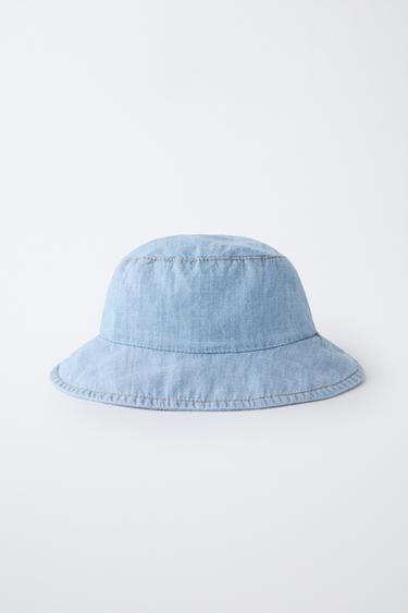 CHAPEAU BOB EN DENIM - Bleu moyen de Zara - Image 3