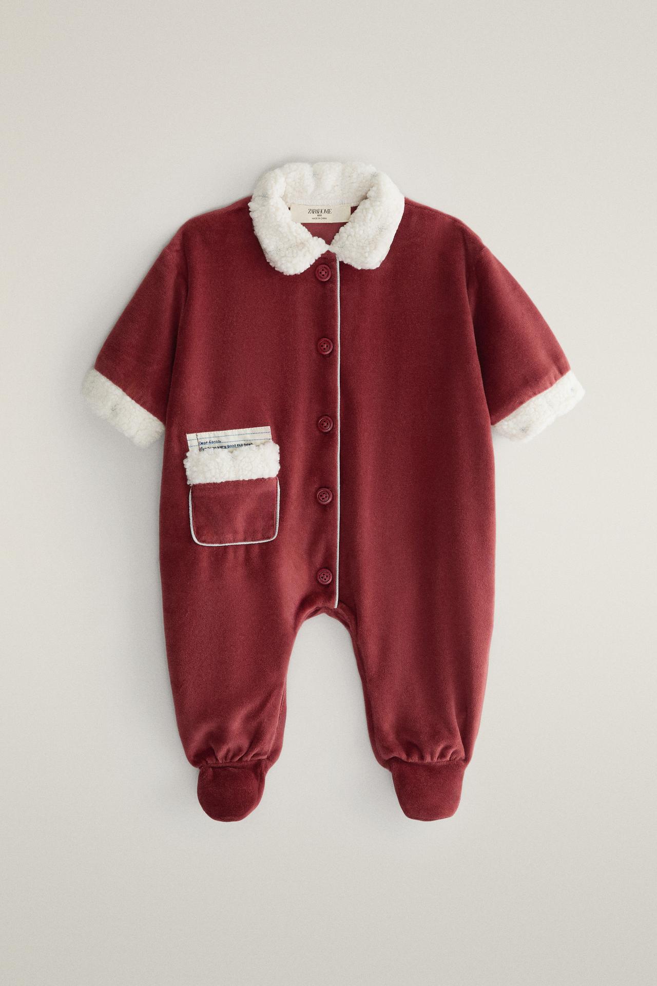 BABY FATHER CHRISTMAS ROMPER