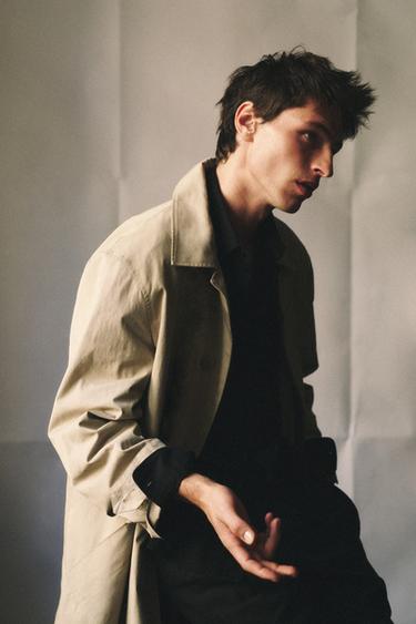 VÍZLEPERGETŐ BALLONKABÁT – Világosbézs a ZARA-tól