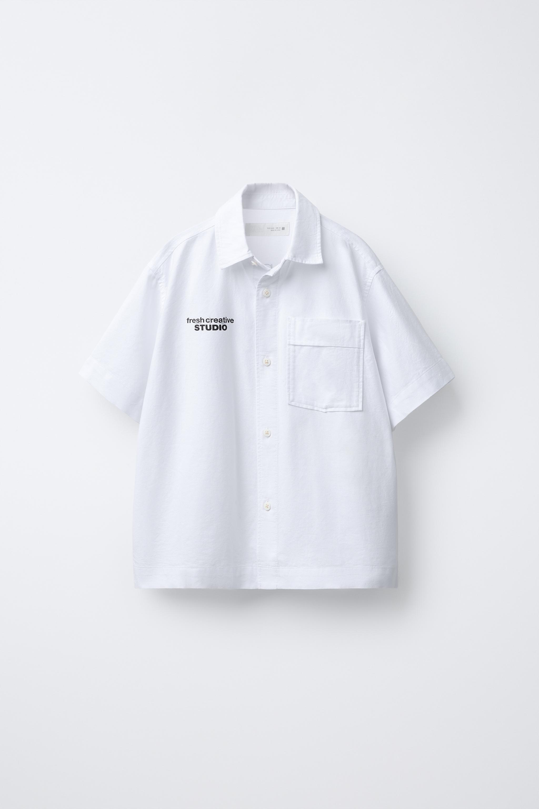 男の子用半袖シャツ | ZARA 日本
