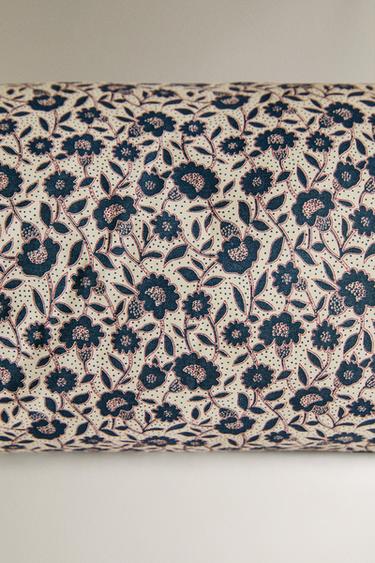 KIDS' FLORAL CUSHION - Blue by Zara - Image 3