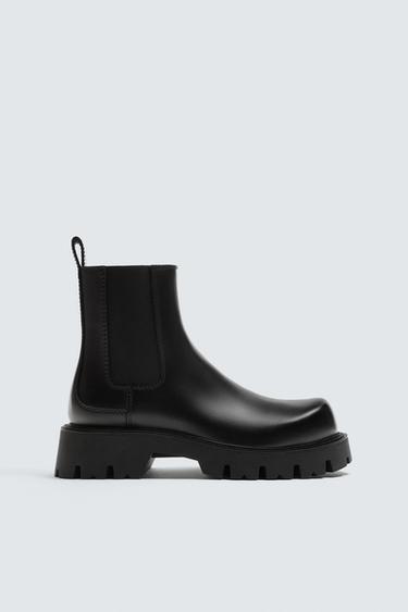 BOTA CHELSEA VOLUMEN - Negro de Zara