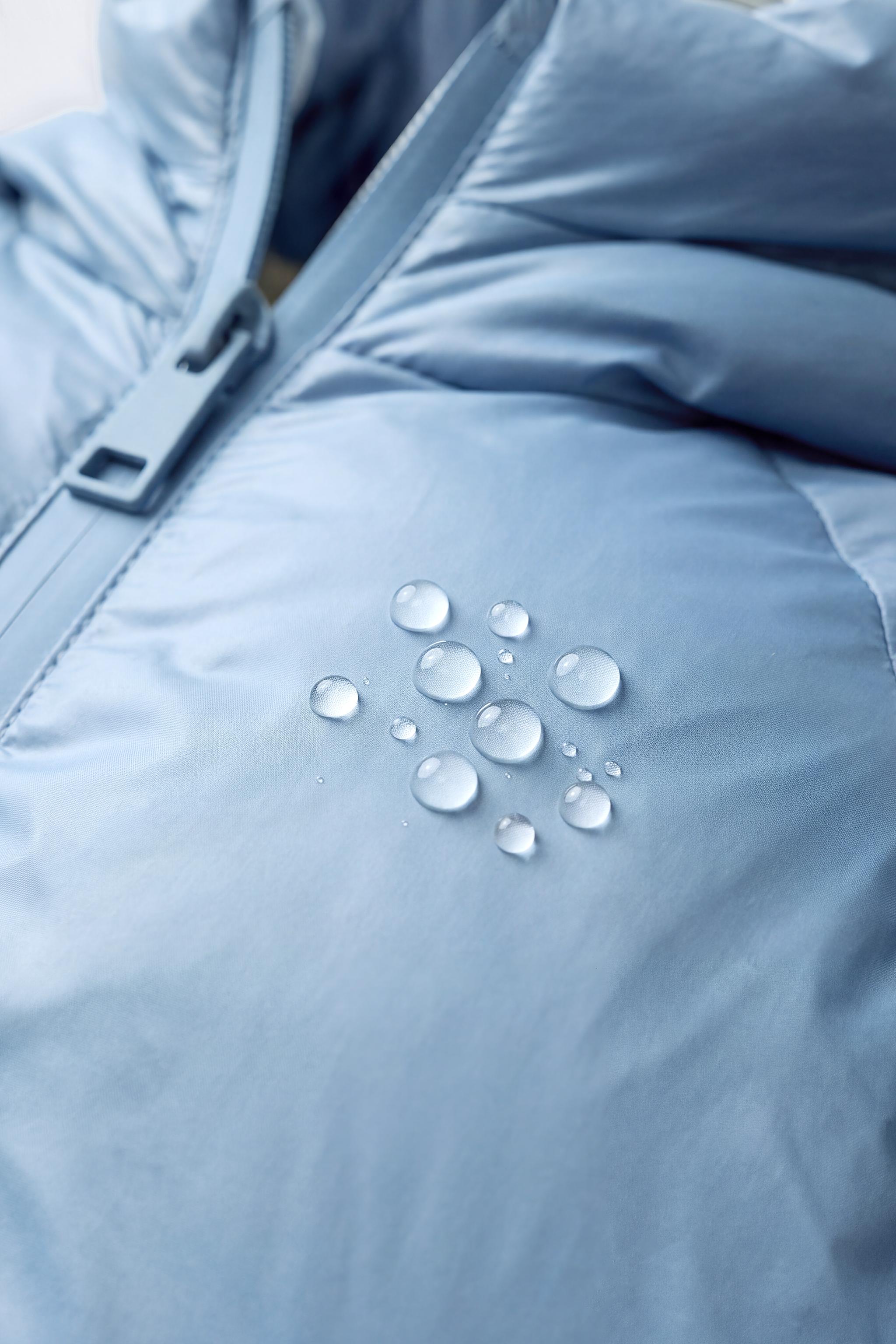 WATER-REPELLENT BONDED QUILTED COAT