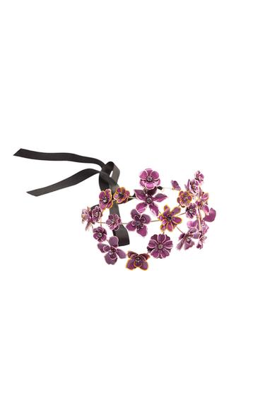 SPARKLY FLORAL HEADBAND