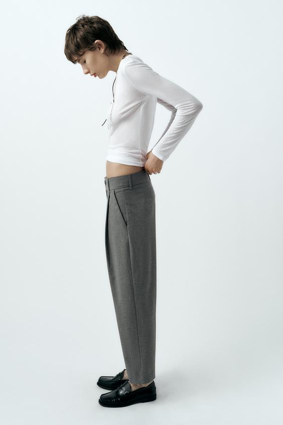 Styling the Zara linen-blend pareo pants for the office #linenpants #z
